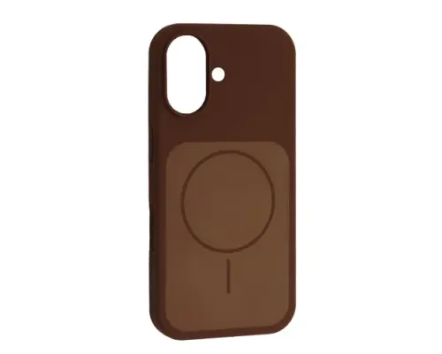 Чохол New Silicone Case MagSafe для iPhone 17 New Brown mag-2000001657911147384