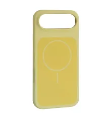 Чохол New Silicone Case MagSafe для iPhone 17 Air Milk Yellow mag-2000001658147153766