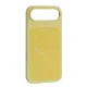 Чохол New Silicone Case MagSafe для iPhone 17 Air Milk Yellow mag-2000001658147153766
