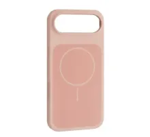 Чохол New Silicone Case MagSafe для iPhone 17 Air Gray Pink mag-2000001658161147404