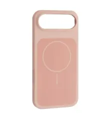 Чохол New Silicone Case MagSafe для iPhone 17 Air Gray Pink mag-2000001658161147404