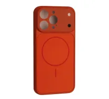 Чохол NEW AG GLASS MagSafe Case for iPhone 13 Pro Max Orange mag-2000001660072146780