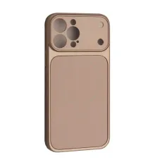 Чохол NEW AG GLASS MagSafe Case for iPhone 15 Pro Max Gold mag-2000001660270146800