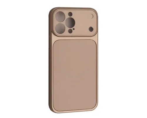 Чохол NEW AG GLASS MagSafe Case for iPhone 15 Pro Max Gold mag-2000001660270146800