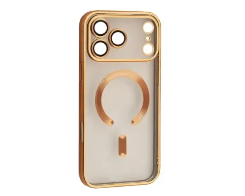 Чохол SHINING Camera MagSafe for iPhone 17 Pro Max Gold mag-2000001664742151766