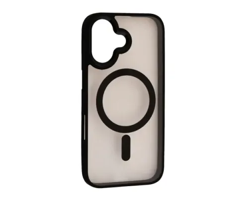 Чохол CRISTAL GUARD MagSafe for iPhone 16 Plus Black mag-2000001670415152703