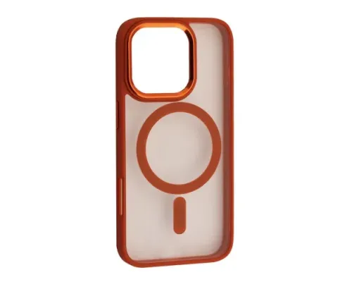Чохол CRISTAL GUARD MagSafe for iPhone 16 Pro Max Orange mag-2000001670613152723