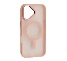 Чохол CRISTAL GUARD MagSafe for iPhone 17 Pink mag-2000001670712152733