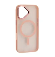 Чохол CRISTAL GUARD MagSafe for iPhone 17 Pink mag-2000001670712152733