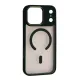 Чохол CRISTAL GUARD MagSafe for iPhone 17 Pro Max Dark green mag-2000001670910152753