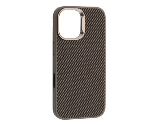 Чохол KEVLAR STYLE MagSafe for iPhone 17 Grey дефект пакування mag-2000001677483153444