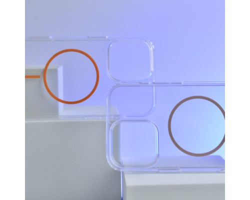 Чохол CLEAR MAGNETIC (Color Slim MagSafe) BOX for iPhone 11 Black mag-2000001602218137034