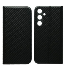 Чехол-книжка Carbon for Samsung S24 FE Black mag-2000001607183140180