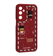 Чохол Happy для Samsung A56 5G Marsala mag-2000001616468143414