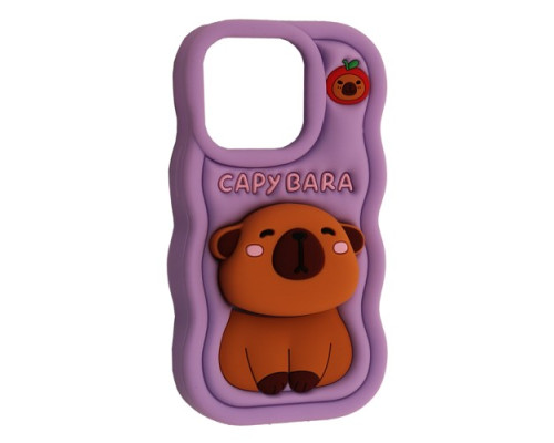 Чохол CAPYBARA for iPhone 14 Pro Max/15 Pro Max Lilac mag-2000001618110140864