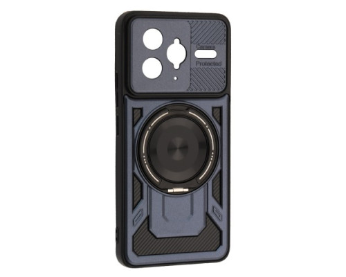 Чохол Protective Ring MagSafe for Xiaomi Poco F7 Ultra Blue mag-2000001620977141328