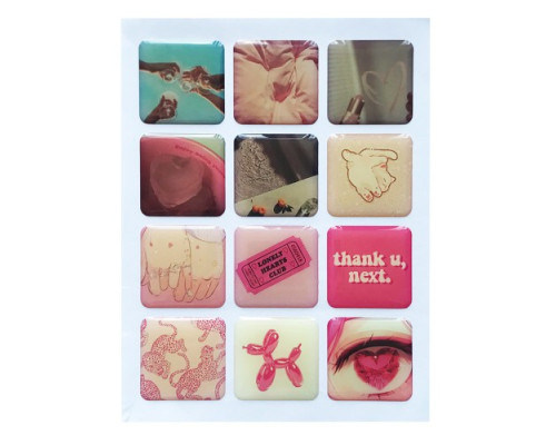 Набір наклейок 3D STICKERS Mix 1 mag-2000001626368142155