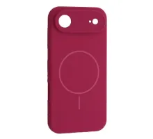 Чохол Silicone Case Full Camera Fine Ring MagSafe for iPhone 17 Air Manyue Red mag-2000001628379145216