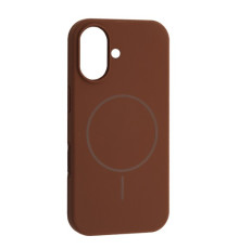 Чохол Silicone Case with MagSafe for iPhone 17 New Brown mag-2000001632666143252