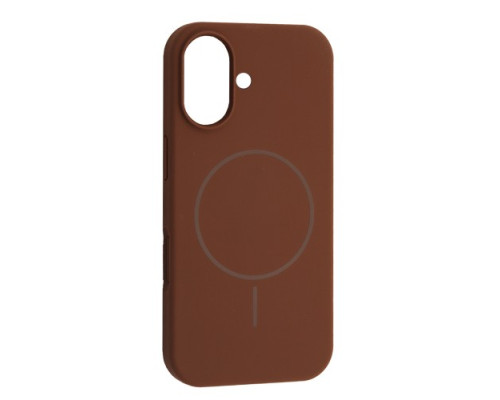 Чохол Silicone Case with MagSafe for iPhone 17 New Brown mag-2000001632666143252