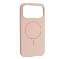 Чохол Silicone Case with MagSafe for iPhone 17 Pro Pink mag-2000001632864143272