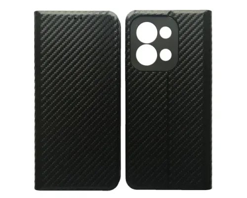 Чехол-книжка Carbon for Xiaomi Redmi 15C EU Black mag-2000001633892143952