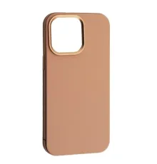 Чохол DULERO Metal Leather MagSafe Case for iPhone 15 Pro Pink mag-2000001635612143592