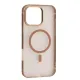 Чохол DULERO Metal Clear MagSafe Case for iPhone 16 Pro Max Gold mag-2000001635964143624