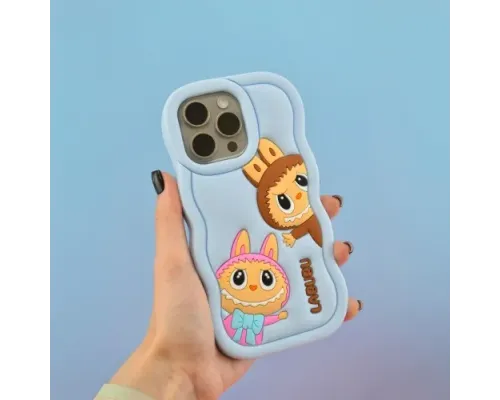 Чохол LABUBU Case for iPhone X/XS Pink mag-2000001636497143786