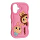 Чохол LABUBU Case for iPhone 16 Pink mag-2000001637098143846