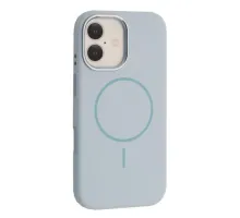 Чохол Liquid Silicone Case Metal Camera MagSafe для iPhone 17 Sky Blue mag-2000001638569144128