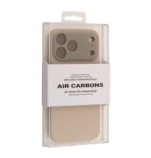 Чохол KZDOO Air Carbon for iPhone 17 Pro Max Titanium grey mag-2000001639498144297