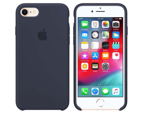 Чохол Silicone case for iPhone 7/8 ( 8) midnight blue mag-200000088908511912