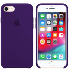 Чохол Silicone case for iPhone 7/8 (30) ultra violet mag-200000089108812033