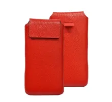 чохол витяжка шкіряний Grand КМ для Nokia 225 червоний mag-2000000985657144817