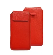 чохол витяжка шкіряний Grand КМ для Nokia 225 червоний mag-2000000985657144817