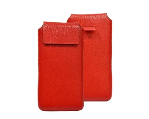 чохол витяжка шкіряний Grand КМ для Nokia 225 червоний mag-2000000985657144817