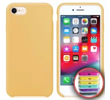Чохол Silicone Case Full Copy for iPhone 7/8 ( 4) yellow mag-2000001030370147800