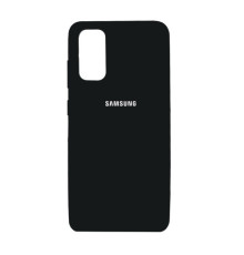 Чохол Silicone Case Full for Samsung S20 Black mag-2000001168714140909