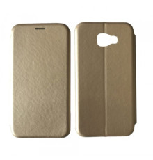 Чохол-книжка Level for Samsung A7 2017 (A720) Gold mag-200000119867421836