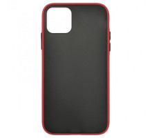 Чохол-бампер захисний Gingle Matte Case iPhone 12 /12 Pro red/black mag-20000012415925294