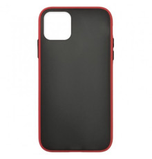 Чохол-бампер захисний Gingle Matte Case iPhone 12 /12 Pro red/black mag-20000012415925294