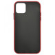 Чохол-бампер захисний Gingle Matte Case iPhone 12 /12 Pro red/black mag-20000012415925294