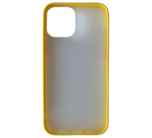 Чохол-бампер захисний Gingle Matte Case iPhone 12 Pro Max yellow/red mag-20000012417215307