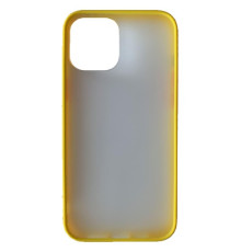 Чохол-бампер захисний Gingle Matte Case iPhone 12 Pro Max yellow/red mag-20000012417215307