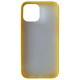 Чохол-бампер захисний Gingle Matte Case iPhone 12 Pro Max yellow/red mag-20000012417215307