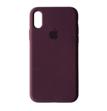 Чохол Silicone Case Full Copy for iPhone XS Max (67) plum mag-20000012482183867