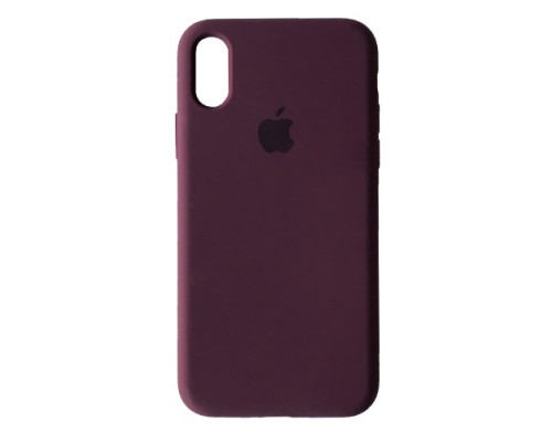 Чохол Silicone Case Full Copy for iPhone XS Max (67) plum mag-20000012482183867