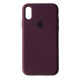 Чохол Silicone Case Full Copy for iPhone XS Max (67) plum mag-20000012482183867