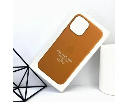Чохол Leather Case with MagSafe for iPhone 12/12Pro Saddle Brown mag-2000001258309144180